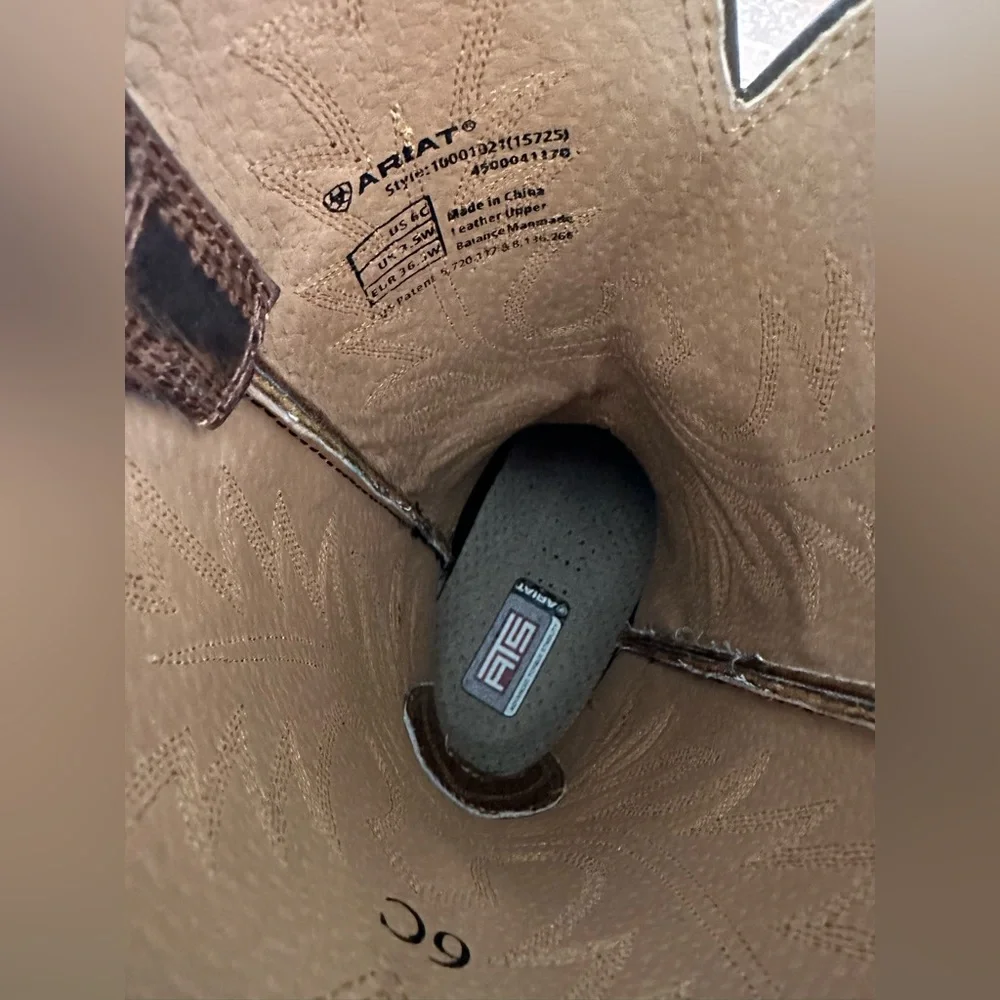 Ariat Heritage R Toe Western Boot - Picture 9 of 9